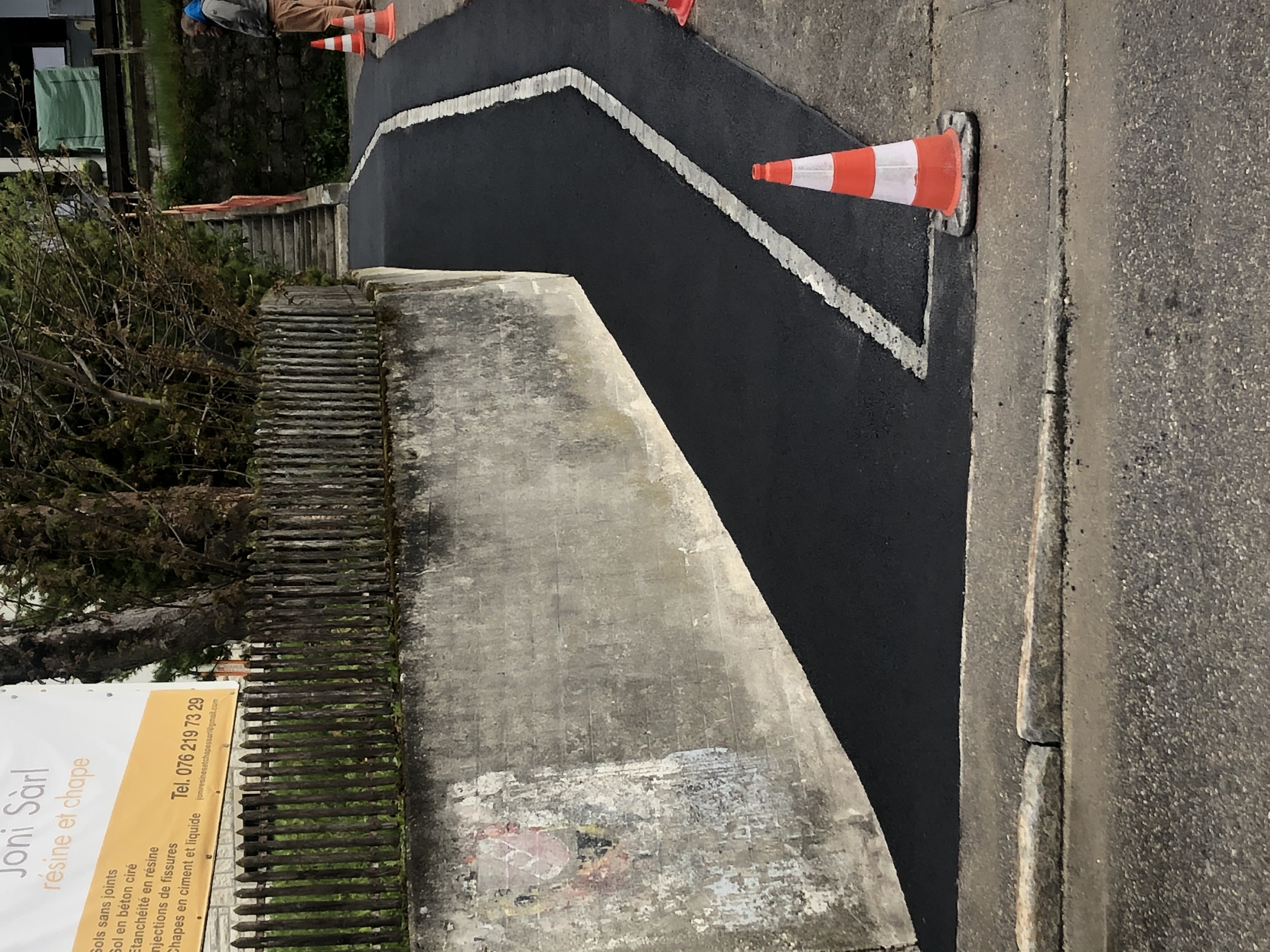 Enrob 2021 passage grand rue rue des Lilas